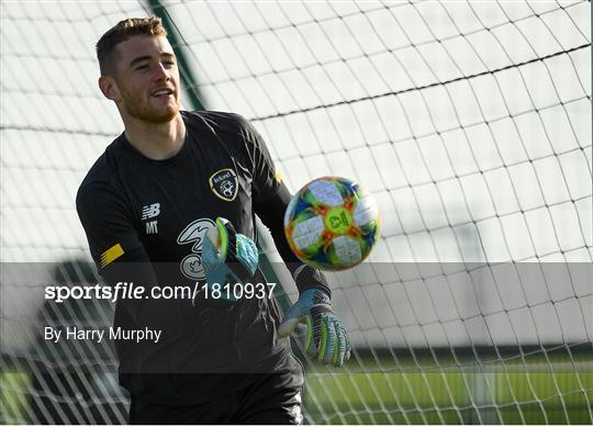 Republic of Ireland Press Conference & Training Session Republic of Ireland Press Conference & Training Session