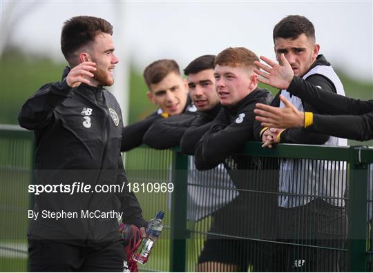 Republic of Ireland Press Conference & Training Session Republic of Ireland Press Conference & Training Session