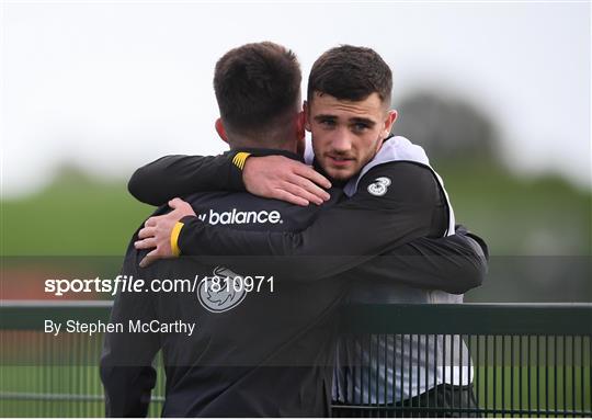 Republic of Ireland Press Conference & Training Session Republic of Ireland Press Conference & Training Session