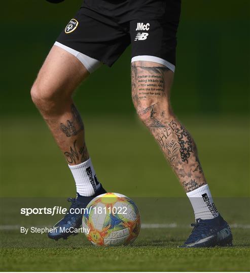 Republic of Ireland Press Conference & Training Session