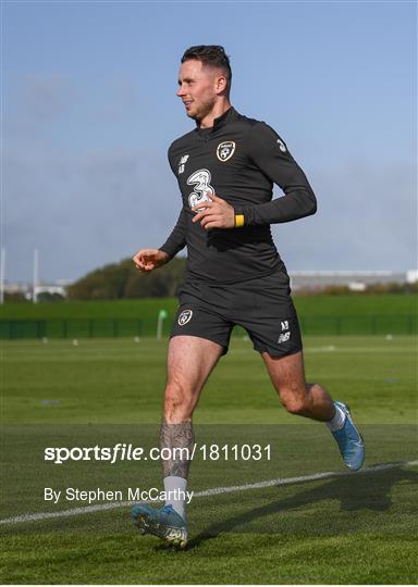 Republic of Ireland Press Conference & Training Session Republic of Ireland Press Conference & Training Session