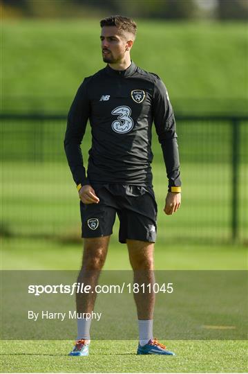 Republic of Ireland U21's Press Conference & Training Session Republic of Ireland U21's Press Conference & Training Session
