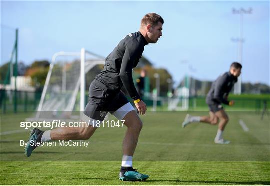 Republic of Ireland Press Conference & Training Session Republic of Ireland Press Conference & Training Session