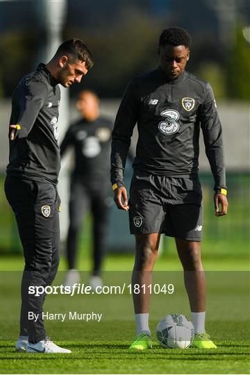 Republic of Ireland U21's Press Conference & Training Session