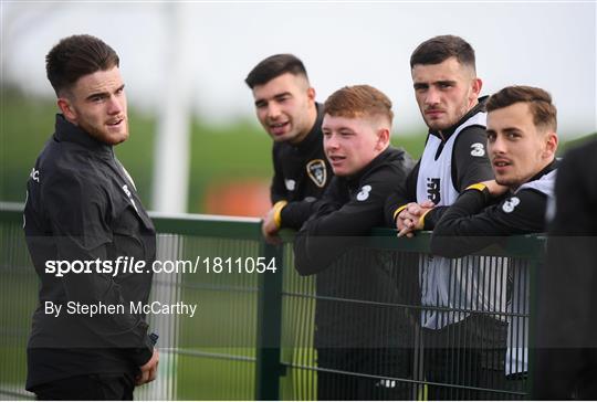 Republic of Ireland Press Conference & Training Session Republic of Ireland Press Conference & Training Session