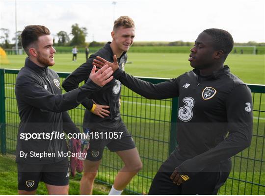 Republic of Ireland Press Conference & Training Session Republic of Ireland Press Conference & Training Session