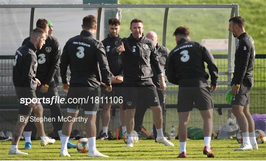 Republic of Ireland Press Conference & Training Session Republic of Ireland Press Conference & Training Session