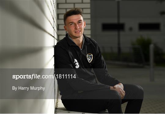 Republic of Ireland U21's Press Conference & Training Session Republic of Ireland U21's Press Conference & Training Session