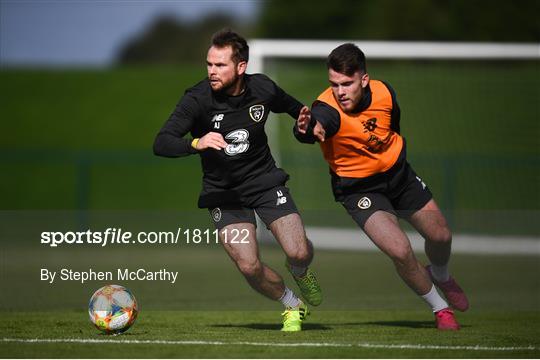 Republic of Ireland Press Conference & Training Session Republic of Ireland Press Conference & Training Session