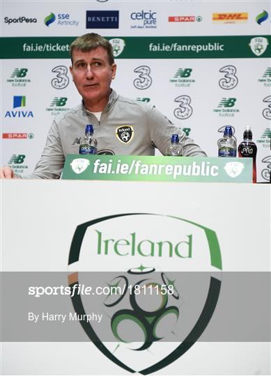 Republic of Ireland U21's Press Conference & Training Session