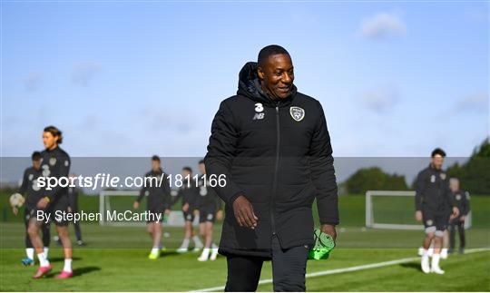 Republic of Ireland Press Conference & Training Session Republic of Ireland Press Conference & Training Session