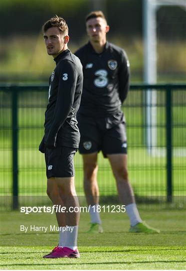 Republic of Ireland U21's Press Conference & Training Session