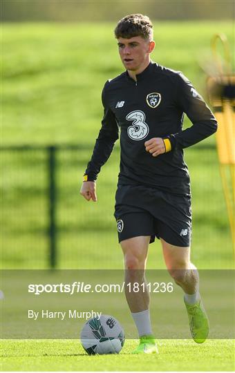Republic of Ireland U21's Press Conference & Training Session Republic of Ireland U21's Press Conference & Training Session
