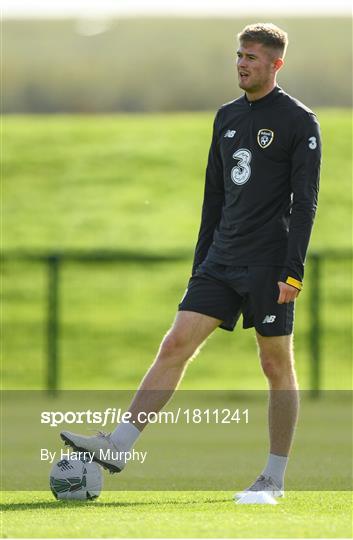 Republic of Ireland U21's Press Conference & Training Session