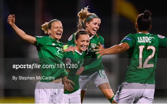 Republic of Ireland v Ukraine - UEFA Women's 2021 European Championships Qualifier Republic of Ireland v Ukraine - UEFA Women's 2021 European Championships Qualifier