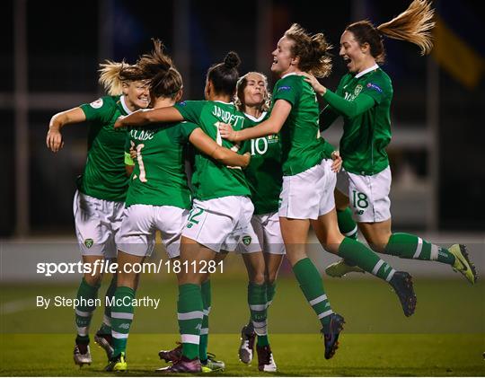 Republic of Ireland v Ukraine - UEFA Women's 2021 European Championships Qualifier Republic of Ireland v Ukraine - UEFA Women's 2021 European Championships Qualifier