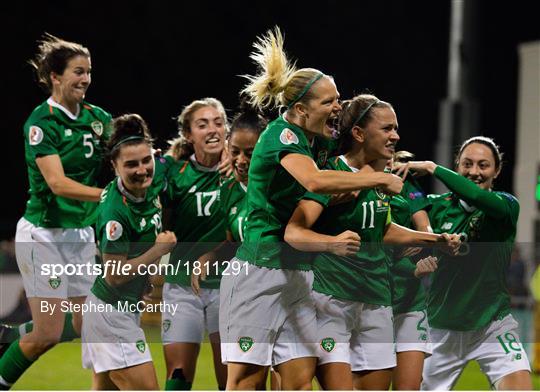 Republic of Ireland v Ukraine - UEFA Women's 2021 European Championships Qualifier Republic of Ireland v Ukraine - UEFA Women's 2021 European Championships Qualifier