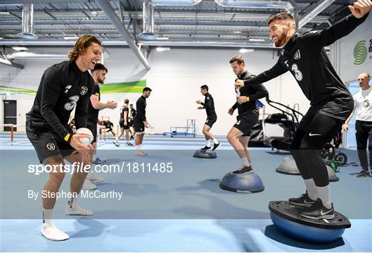 Republic of Ireland Gym Session Republic of Ireland Gym Session