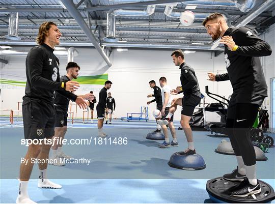 Republic of Ireland Gym Session Republic of Ireland Gym Session