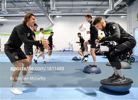 Republic of Ireland Gym Session Republic of Ireland Gym Session