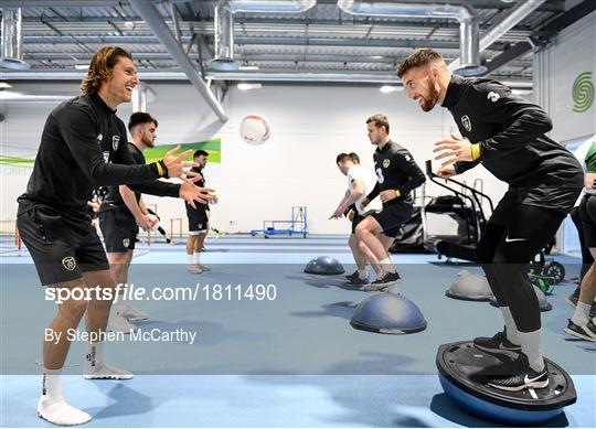 Republic of Ireland Gym Session Republic of Ireland Gym Session