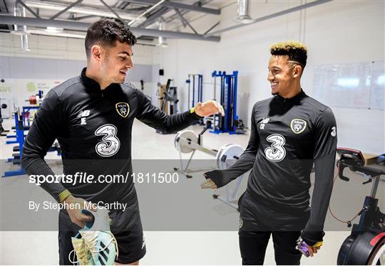 Republic of Ireland Gym Session Republic of Ireland Gym Session