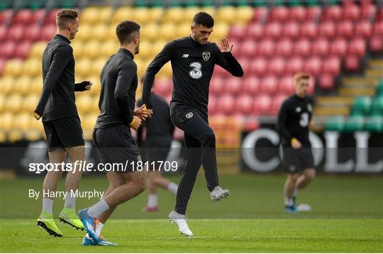 Republic of Ireland U21's Training Session Republic of Ireland U21's Training Session