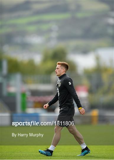 Republic of Ireland U21's Training Session Republic of Ireland U21's Training Session