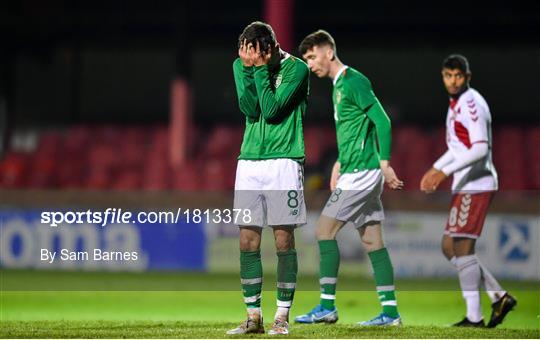 Republic of Ireland v Denmark - Under-19 International Friendly Republic of Ireland v Denmark - Under-19 International Friendly