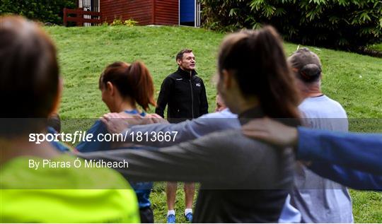 Vhi roadshow at Monaghan Town parkrun Vhi roadshow at Monaghan Town parkrun