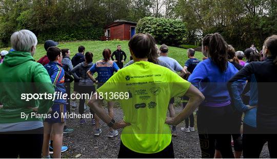 Vhi roadshow at Monaghan Town parkrun