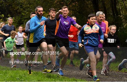 Vhi roadshow at Monaghan Town parkrun