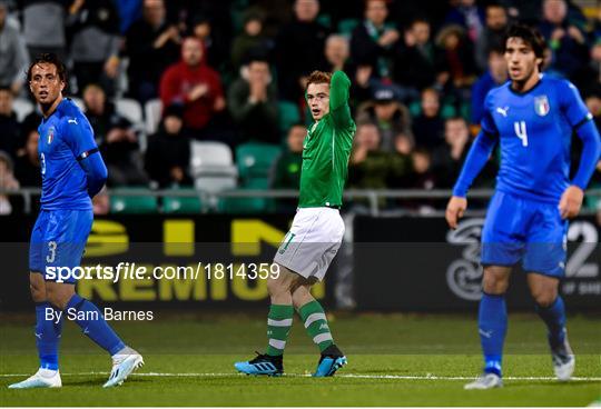 Republic of Ireland v Italy - UEFA European U21 Championship Qualifier Group 1 Republic of Ireland v Italy - UEFA European U21 Championship Qualifier Group 1