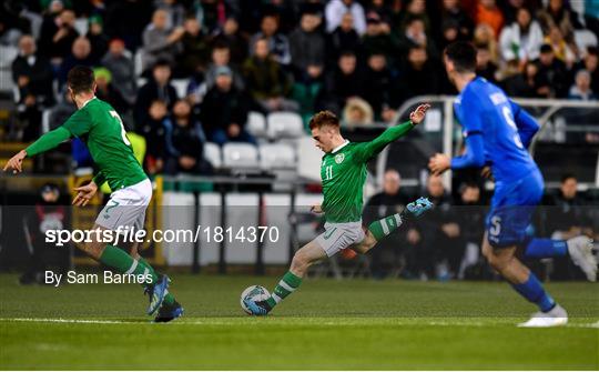 Republic of Ireland v Italy - UEFA European U21 Championship Qualifier Group 1 Republic of Ireland v Italy - UEFA European U21 Championship Qualifier Group 1
