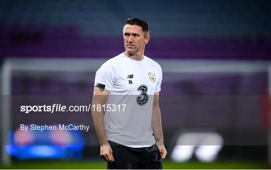 Republic of Ireland Press Conference & Training Session Republic of Ireland Press Conference & Training Session