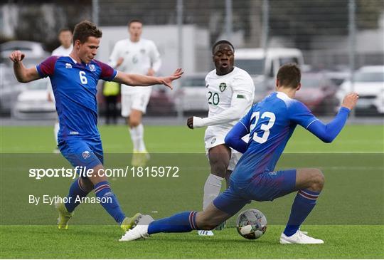 Iceland v Republic of Ireland - UEFA European U21 Championship Qualifier Group 1