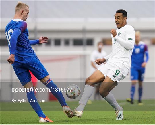 Iceland v Republic of Ireland - UEFA European U21 Championship Qualifier Group 1