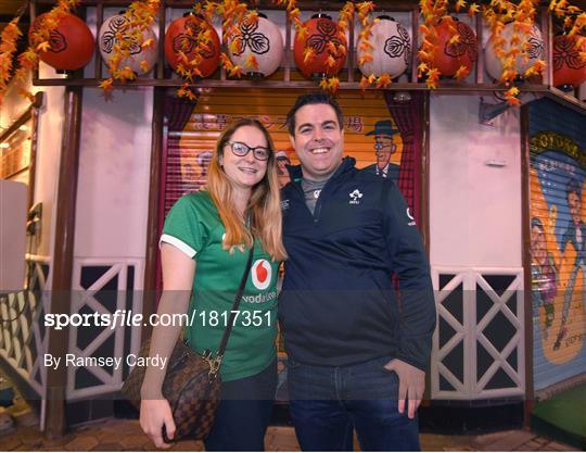 Ireland Rugby Supporters in Tokyo