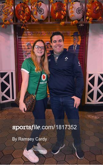 Ireland Rugby Supporters in Tokyo