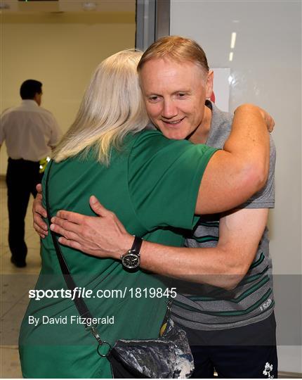 Ireland Rugby Team return from the Rugby World Cup