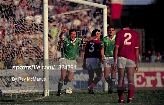 Malta v Republic of Ireland - 1990 FIFA World Cup Qualifier