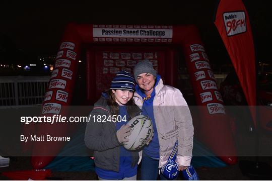 Activites at Leinster v Dragons - Guinness PRO14 Round 5