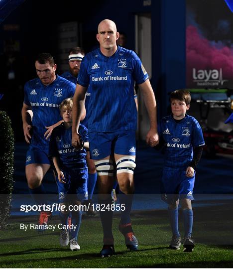 Mascots at Leinster v Dragons - Guinness PRO14 Round 5