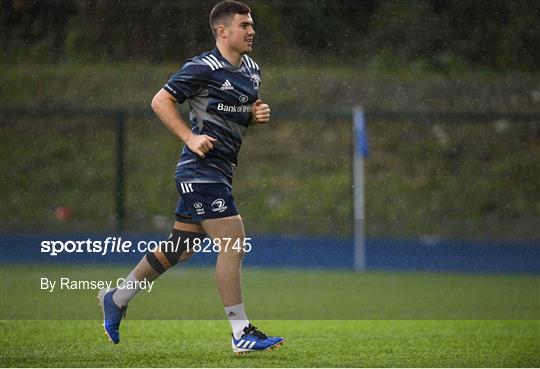 Leinster Rugby Squad Training and Press Conference