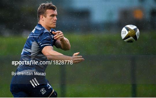 Leinster Rugby Squad Training and Press Conference