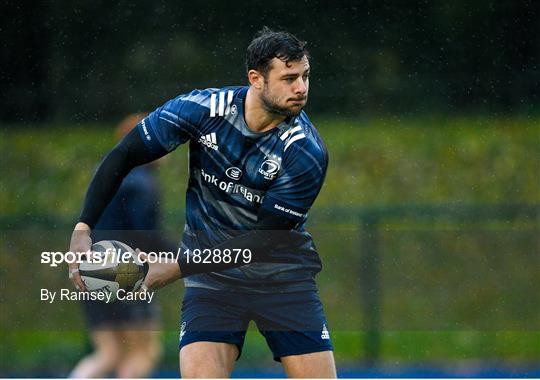 Leinster Rugby Squad Training and Press Conference