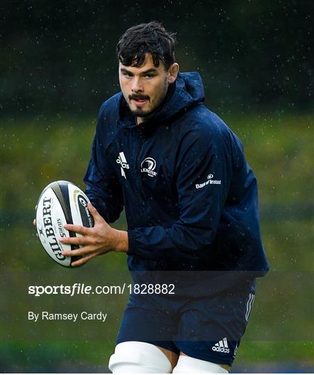 Leinster Rugby Squad Training and Press Conference