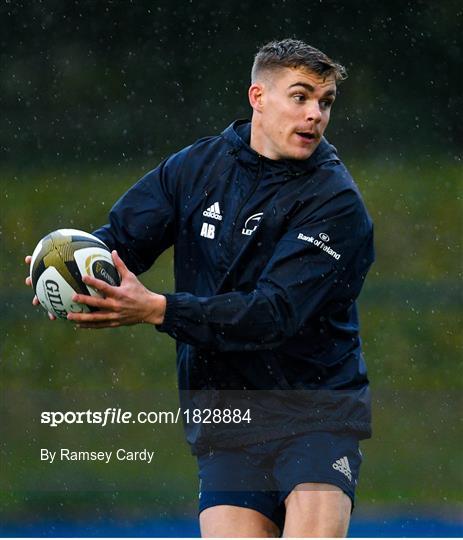 Leinster Rugby Squad Training and Press Conference