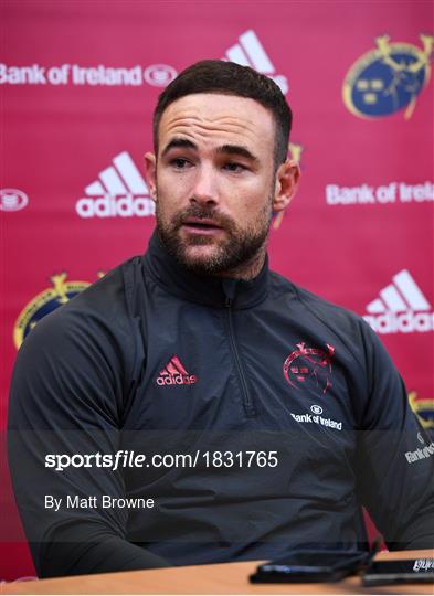 Munster Rugby Squad Training and Press Conference