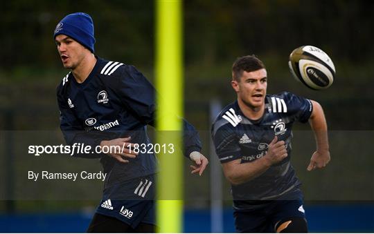 Leinster Rugby Squad Training and Press Conference